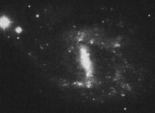 SBc barred spiral galaxy