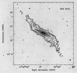 Warp of NGC 4013 - a disk galaxy