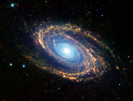 Composite image of M81